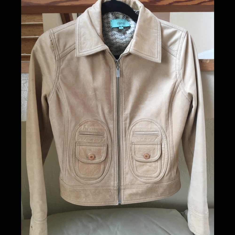Doma leather jacket small medium